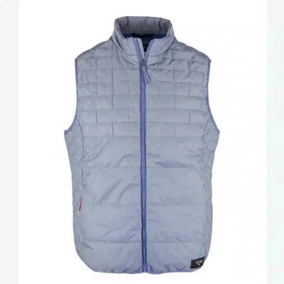 Rhone Nordic Flagstone Gray Quilted Vest Men’s Small EUC! - Picture 1 of 9